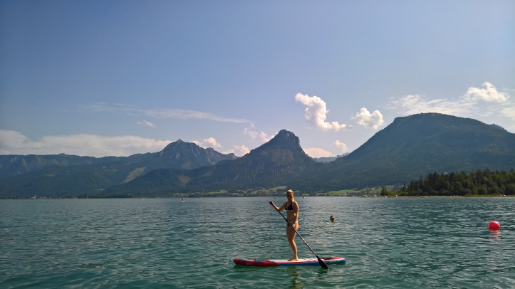 Paddleboard Alpske jazera